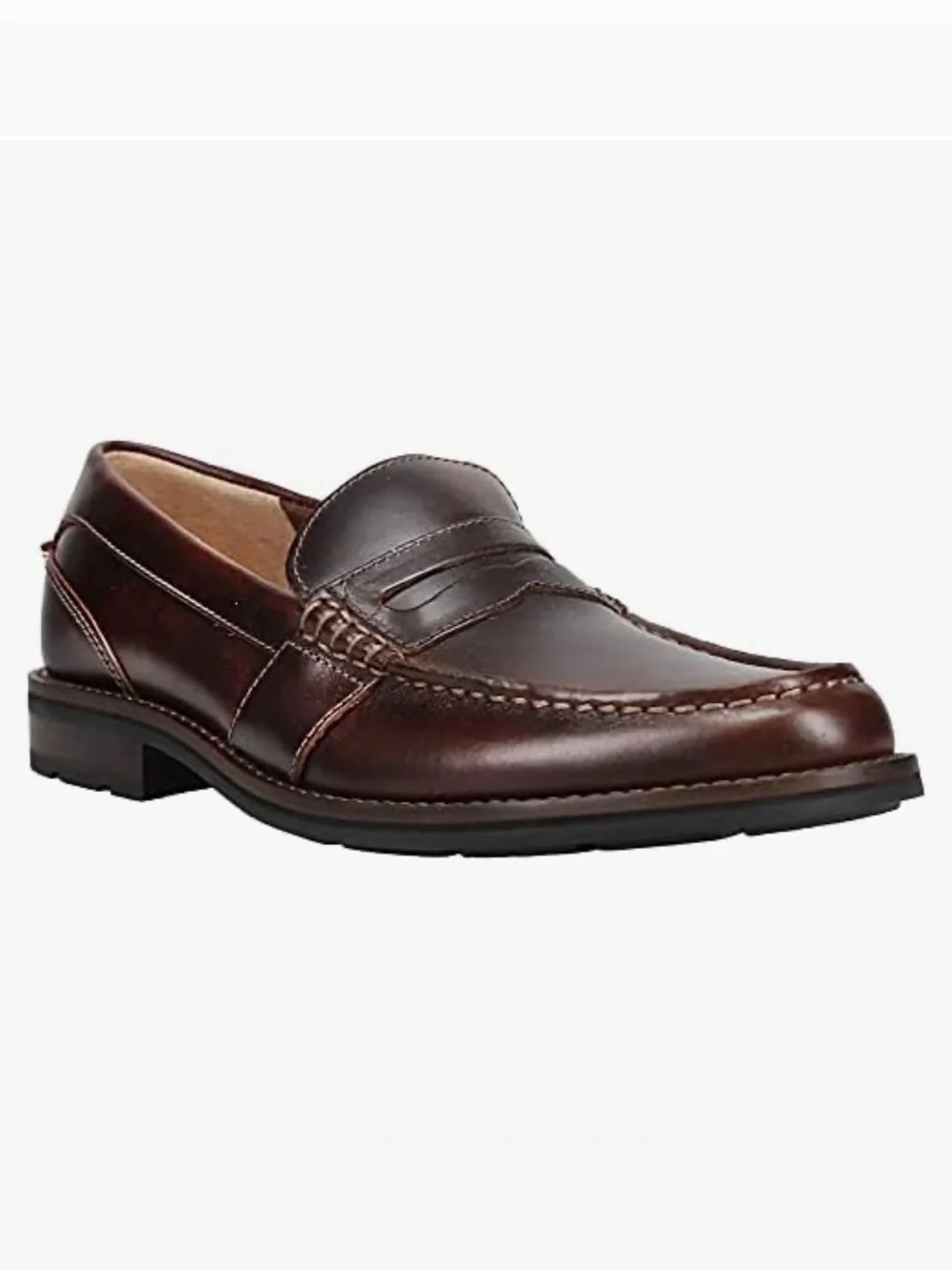Sperry Topsider Essex Dark Brown Leather Penny Loafers (9.5)